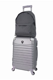 VALISE CABINE + SAC A DOS La valise : 4 Roues 360°