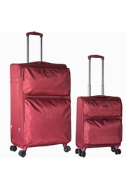 Set de 2 valises souples et extensible 8 Roues 360°, poignée