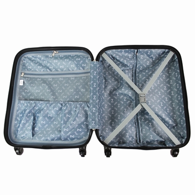 Valise 54 Cm 4 roues 360° Matière : ABS Système télescopique