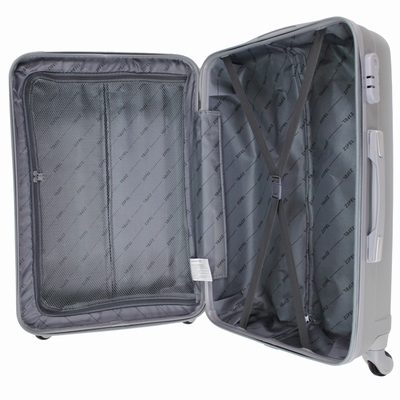 LOT DE 3 VALISES Matière : ABS 4 Roues 360°