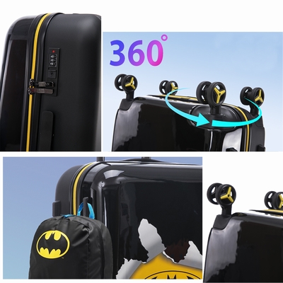 SET DE 3 VALISES BATMAN COLLECTION : FOREVER Matière : ABS +