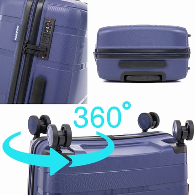 SET DE 3 VALISES gigognes Marque : CHEVIGNON Large + Médium