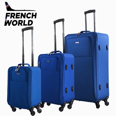 SET DE 3 VALISES DE VOYAGE Marque : FRENCH WORLD Matière :