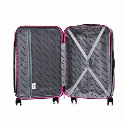 SET DE 3 VALISES LONGBOARD COLLECTION : PALM PINK Matière :