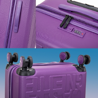 SET DE 3 VALISES LULU CASTAGNETTE Valises en ABS, 8 roues