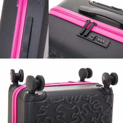 SET DE 3 VALISES LULU CASTAGNETTE Valises en ABS, 8 roues