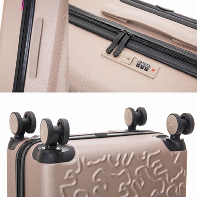 SET DE 3 VALISES LULU CASTAGNETTE Valises en ABS, 8 roues