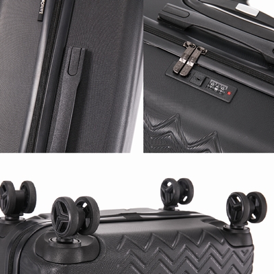 SET DE 3 VALISES LULU CASTAGNETTE Valises en ABS, 8 roues