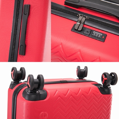 SET DE 3 VALISES LULU CASTAGNETTE Valises en ABS, 8 roues