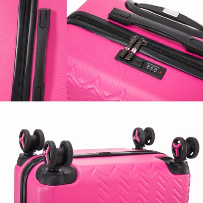 SET DE 3 VALISES LULU CASTAGNETTE Valises en ABS, 8 roues