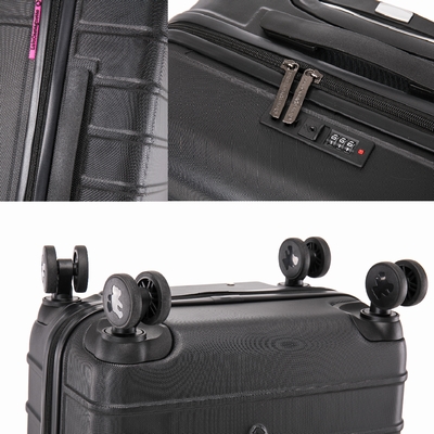 SET DE 3 VALISES LULU CASTAGNETTE Valises en ABS, 8 roues
