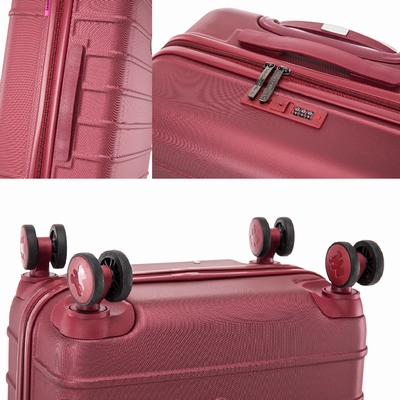 SET DE 3 VALISES LULU CASTAGNETTE Valises en ABS, 8 roues