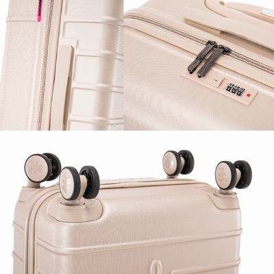 SET DE 3 VALISES LULU CASTAGNETTE Valises en ABS, 8 roues