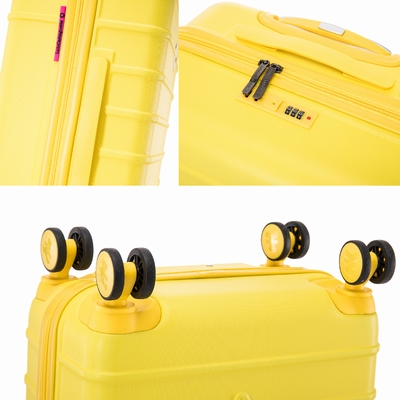 SET DE 3 VALISES LULU CASTAGNETTE Valises en ABS, 8 roues