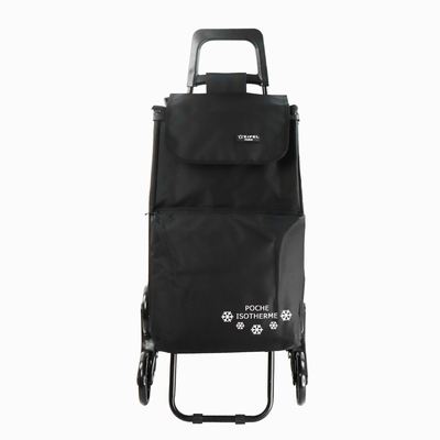 CHARIOT DE MARCHÉ Pochette avant isotherme 3 roues + 3 roues