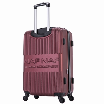 PACK DE 3 VALISES NAF NAF Matière : ABS 4 roues 360° , Roues