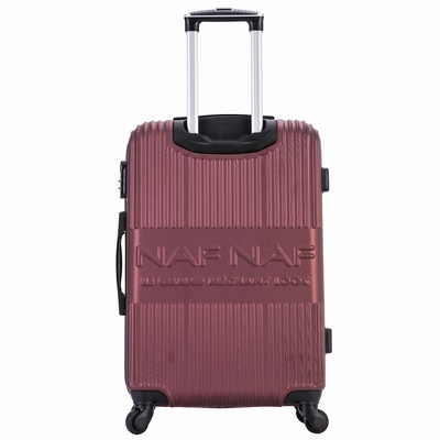 PACK DE 3 VALISES NAF NAF Matière : ABS 4 roues 360° , Roues