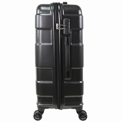 PACK DE 3 VALISES Ligne épurée Matière : 100% ABS 4 Double