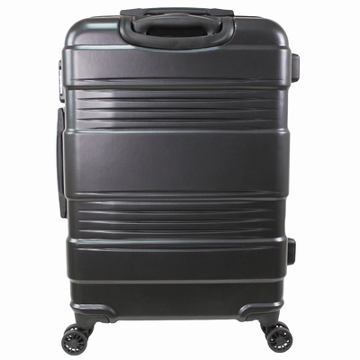 PACK DE 3 VALISES Ligne épurée Matière : 100% ABS 4 Double