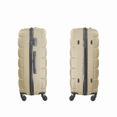 VALISE 50 CM Matière : ABS 4 Roues 360° Multidirectionelles