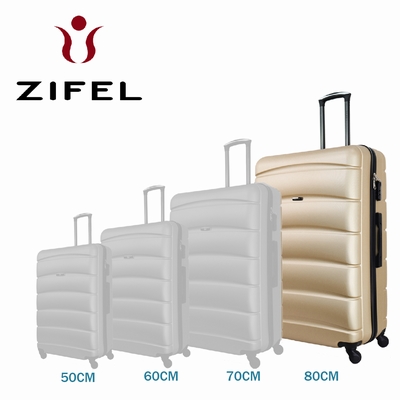 VALISE 80 CM Matière : ABS 4 Roues 360° Multidirectionelles