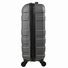 Valise 54 Cm 4 roues 360° Matière : ABS Système télescopique