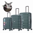 SET DE 3 VALISES gigognes Marque : CHEVIGNON Large + Médium