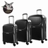 SET DE 3 VALISES CHEVIGNON Valises en ABS, 8 roues 360°,