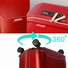 SET DE 3 VALISES CHEVIGNON Valises en ABS, 8 roues 360°,