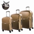 SET DE 3 VALISES CHEVIGNON Valises en ABS, 8 roues 360°,