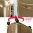 SET DE 3 VALISES CHEVIGNON Valises en ABS, 8 roues 360°,