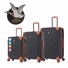 PACK DE 3 VALISES rigides gigognes Marque : CHEVIGNON
