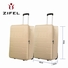 LOT DE 2 VALISES 70CM PLIABLE SEMI-RIGIDE ABS + POLYESTER