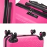 SET DE 3 VALISES LULU CASTAGNETTE Valises en ABS, 8 roues