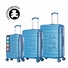 SET DE 3 VALISES LULU CASTAGNETTE Valises en ABS, 8 roues