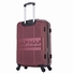 PACK DE 3 VALISES NAF NAF Matière : ABS 4 roues 360° , Roues