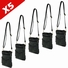 LOT DE 5 BESACES Dimensions : (Hauteur x Largeur x