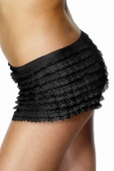 SHORTY FROUFROU - FEMCHIC - NOIR - 1