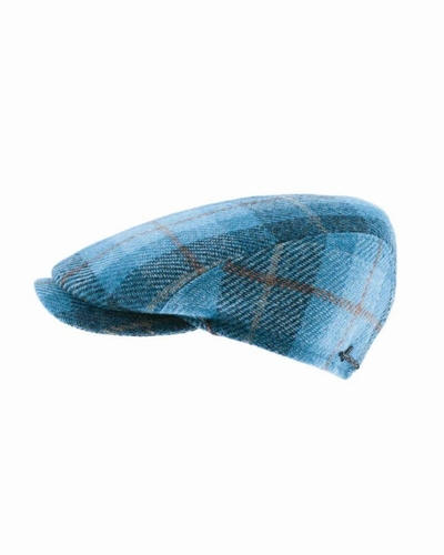 béret gris laine cache-oreille Hill wool EF Herman Headwear Headict