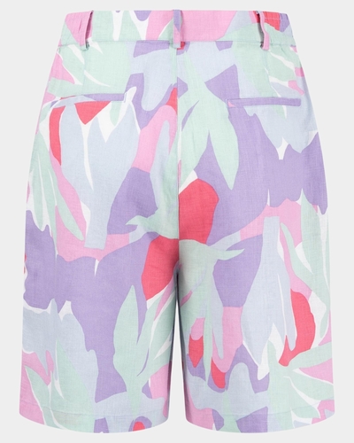 Boutique Fynch-Hatton | Femme | Pantalon | Short en lin à motifs fleuris BERMUDA IMPRIME 24054561