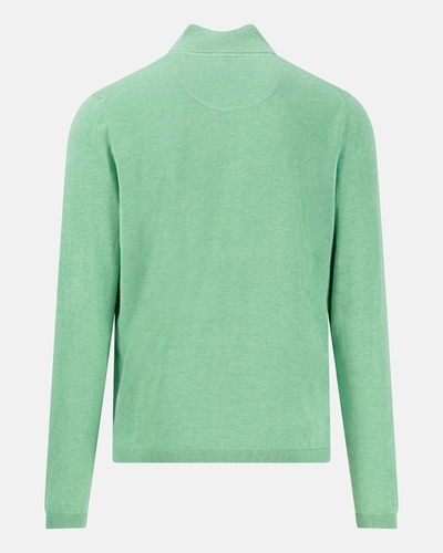 Boutique Fynch-Hatton | Homme | Pull | Troyer uni en coton TROYER STRUCTURE 1502316