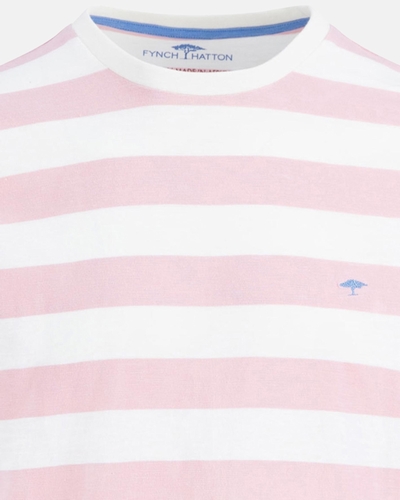 Boutique Fynch-Hatton | Homme | T-shirt | T-shirt col rond rayé T-SHIRT RAYE 15051325