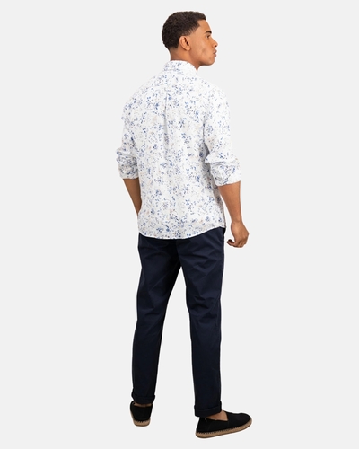 Boutique Fynch-Hatton | Homme | Chemise | Chemise en lin avec motifs CHEMISE PRINT 15136110