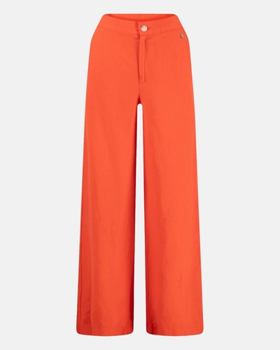 Boutique Fynch-Hatton | Femme | Pantalon | Pantalon en lin rouge PANTALON 25034233