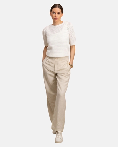 Boutique Fynch-Hatton | Femme | Pantalon | Pantalon ample en lin PANTALON 25044231
