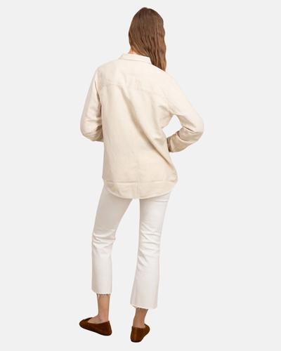 Boutique Fynch-Hatton | Femme | Chemisier | Chemisier uni lin viscose BLOUSE 25041330