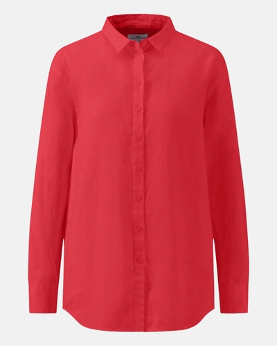 Boutique Fynch-Hatton | Femme | Chemisier | Chemisier uni lin viscose BLOUSE 25041330