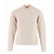 PULL COL MONTANT BEIGE MAILLANCE