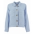 VESTE EN LIN BLEU CIEL SIGNE NATURE