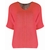 PULL POINT DE RIZ CORAL RED BLOOMINGS